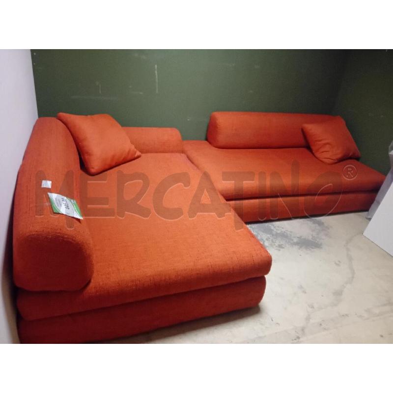DIVANO ROSSO COMPONIBILE  | Mercatino dell'Usato Alpignano 1