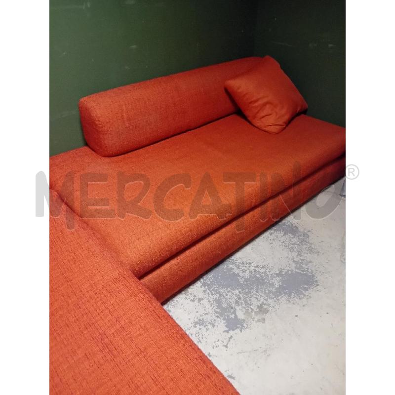 DIVANO ROSSO COMPONIBILE  | Mercatino dell'Usato Alpignano 3