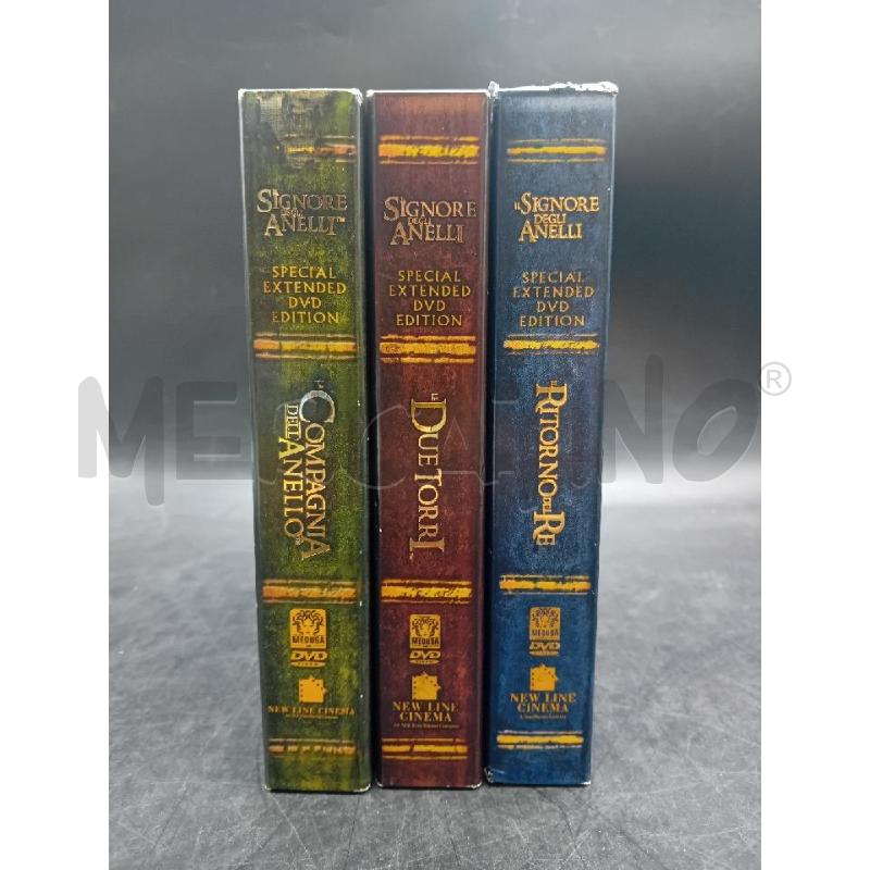 DVD 3 COFANETTI SIGNORE DEGLI ANELLI | Mercatino dell'Usato Alpignano 1