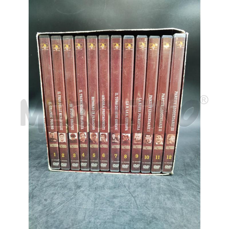 DVD COFANETTO LA STORIA DEL TORO | Mercatino dell'Usato Alpignano 1