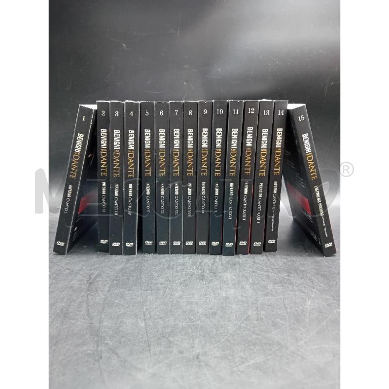 DVD TUTTO DANTE BENIGNI 15 VOL | Mercatino dell'Usato Alpignano 1