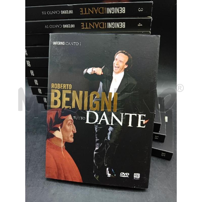 DVD TUTTO DANTE BENIGNI 15 VOL | Mercatino dell'Usato Alpignano 2