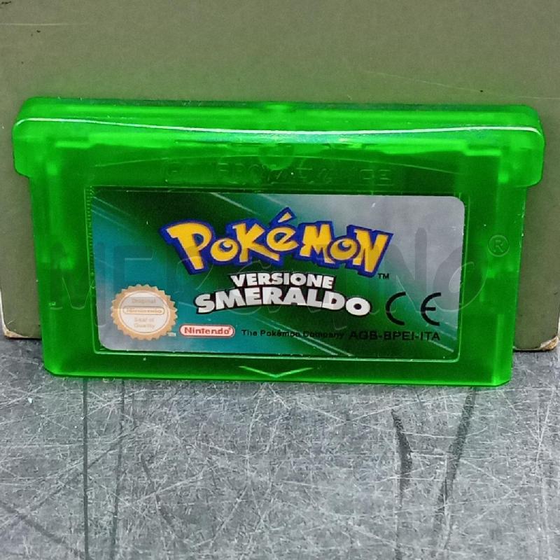 GIOCO GAME BOY ADVANCE POKEMON VERSIONE SMERALDO  | Mercatino dell'Usato Alpignano 1