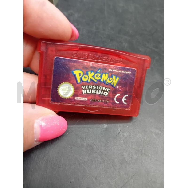 GIOCO GME BOY ADVANCE POKERMON VERSIONE RUBINO | Mercatino dell'Usato Alpignano 3