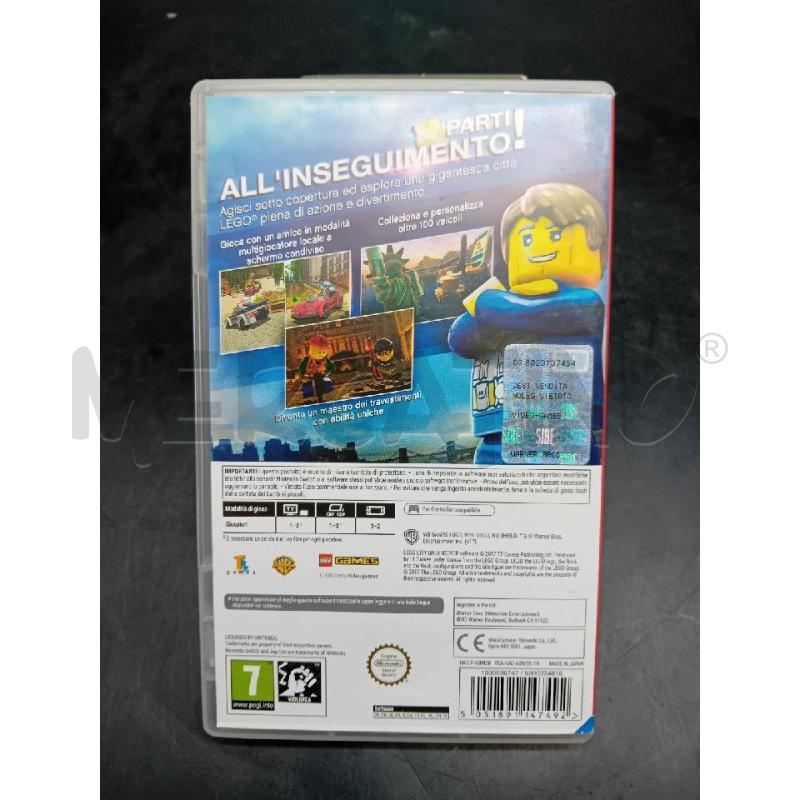 GIOCO NINTENDO SWITCH LEGO CITY UNDERCOVER | Mercatino dell'Usato Alpignano 2