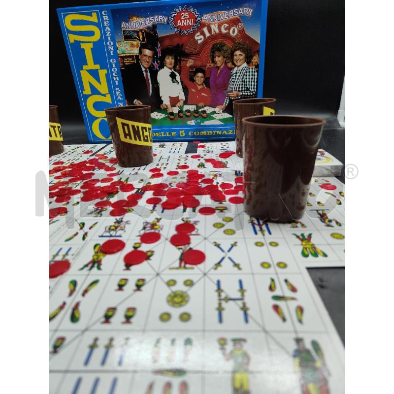 GIOCO SINCO IN SCATOLA | Mercatino dell'Usato Alpignano 4