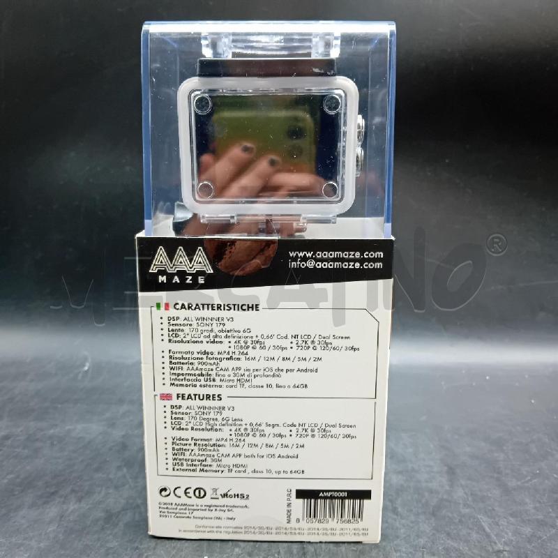 GOPRO ACTION CAMERA AAA MAZE | Mercatino dell'Usato Alpignano 3