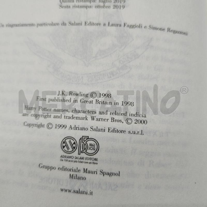 HARRY POTTER E LA CAMERA DEI SEGRETI  | Mercatino dell'Usato Alpignano 4