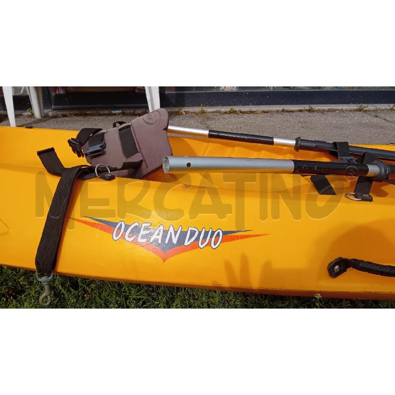 KAYAK DUE POSTI R T M OCEAN DUO GIALLO | Mercatino dell'Usato Alpignano 2