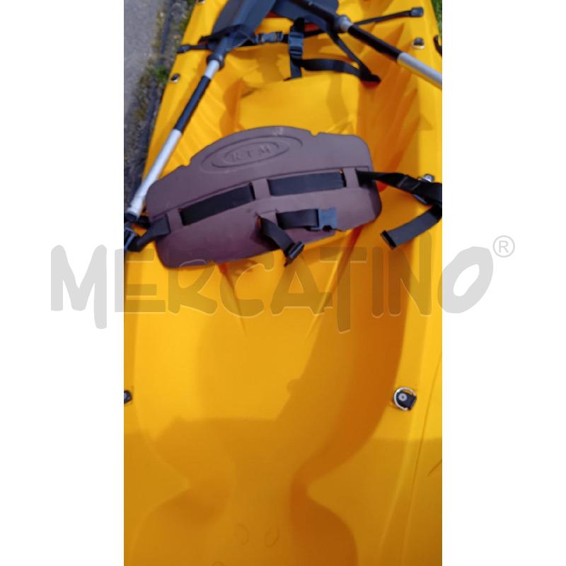 KAYAK DUE POSTI R T M OCEAN DUO GIALLO | Mercatino dell'Usato Alpignano 3