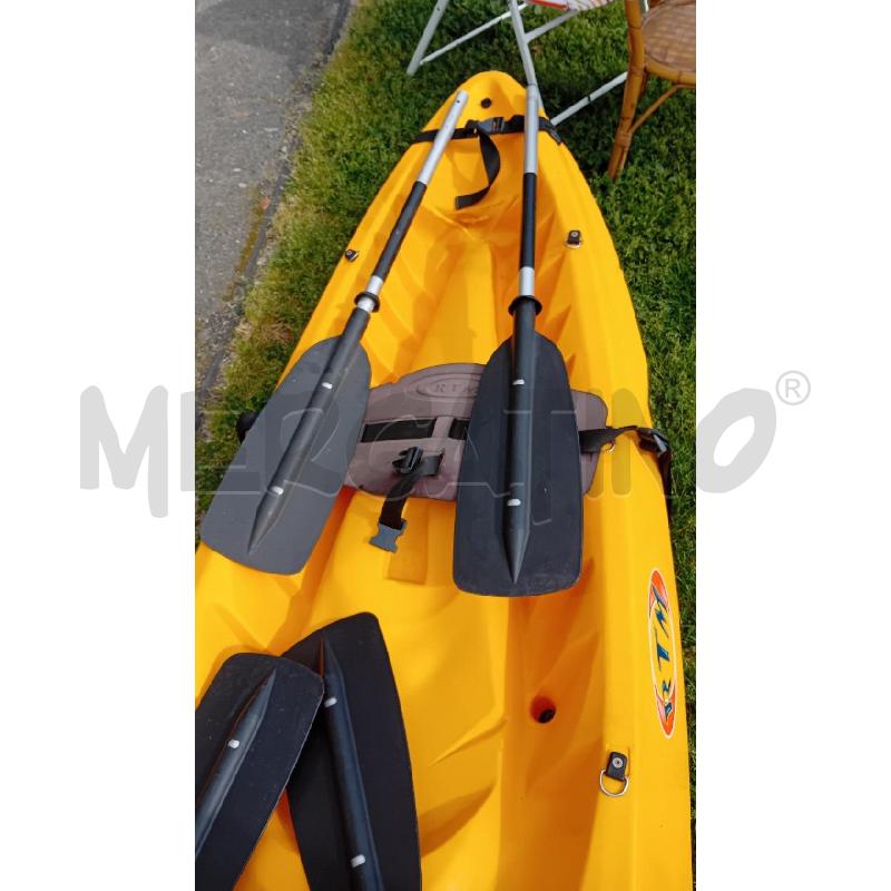 KAYAK DUE POSTI R T M OCEAN DUO GIALLO | Mercatino dell'Usato Alpignano 4