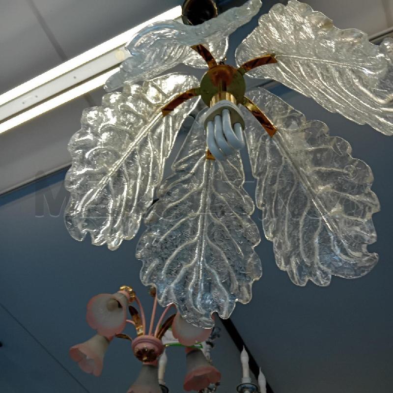 LAMPADARIO FOGLIE  | Mercatino dell'Usato Alpignano 3