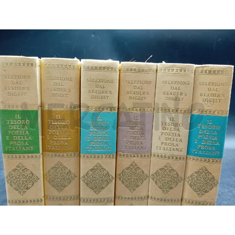 LIBRI IL TESORO DELLA POESIA 6 VOL | Mercatino dell'Usato Alpignano 4