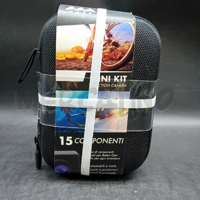 MINI KIT ACTION CAMERA 15 COMPONENTI | Mercatino dell'Usato Alpignano 1