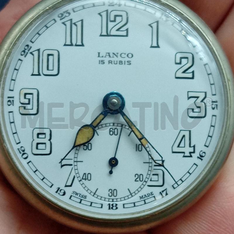 OROLOGIO DA TASCHINO LANCO CARICA MANUALE | Mercatino dell'Usato Alpignano 3