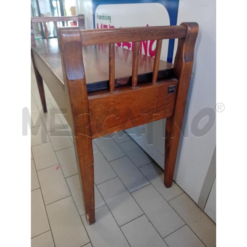 PANCA LEGNO AQUITANIA CONTENITORE | Mercatino dell'Usato Alpignano 4