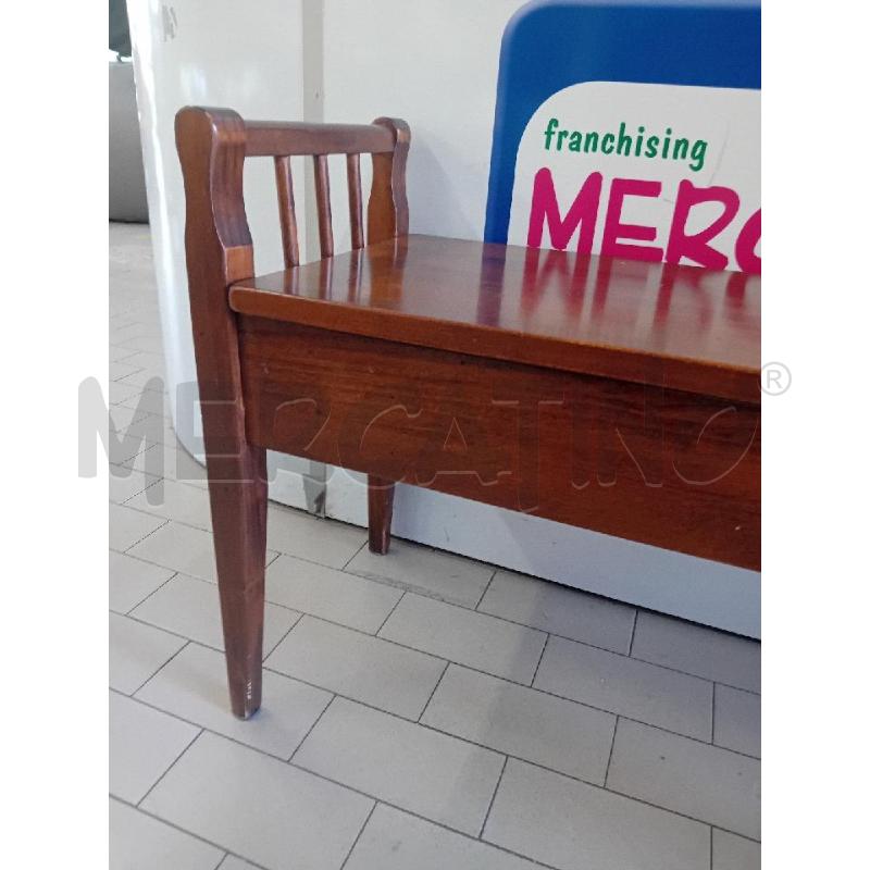 PANCA LEGNO AQUITANIA CONTENITORE | Mercatino dell'Usato Alpignano 5