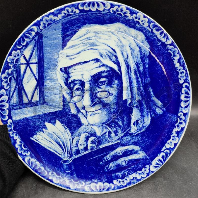 PIATTO DONNA BLU  | Mercatino dell'Usato Alpignano 1