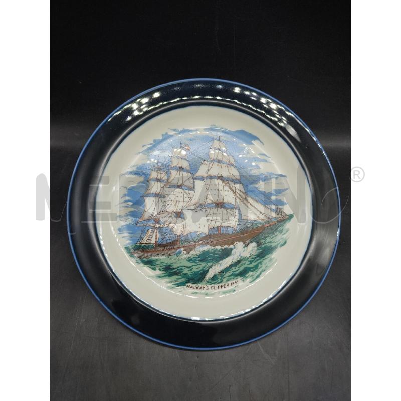 PIATTO GINORI VELIERO MACKAY'S CLIPPER 1851 | Mercatino dell'Usato Alpignano 1