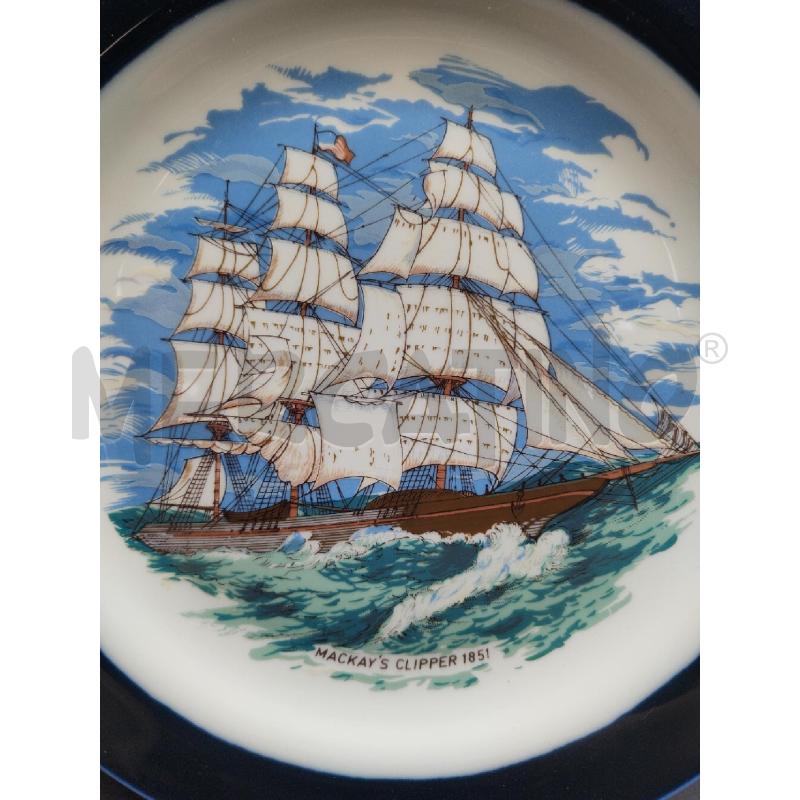 PIATTO GINORI VELIERO MACKAY'S CLIPPER 1851 | Mercatino dell'Usato Alpignano 2
