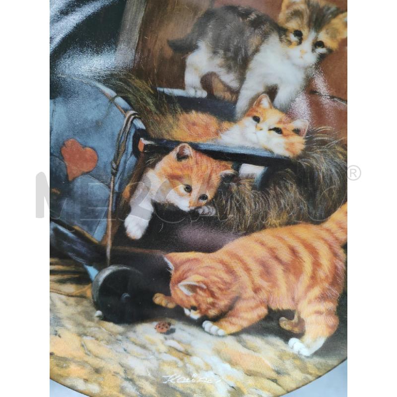 PIATTO KAISER 1991 GATTI NELLA CULLA | Mercatino dell'Usato Alpignano 2