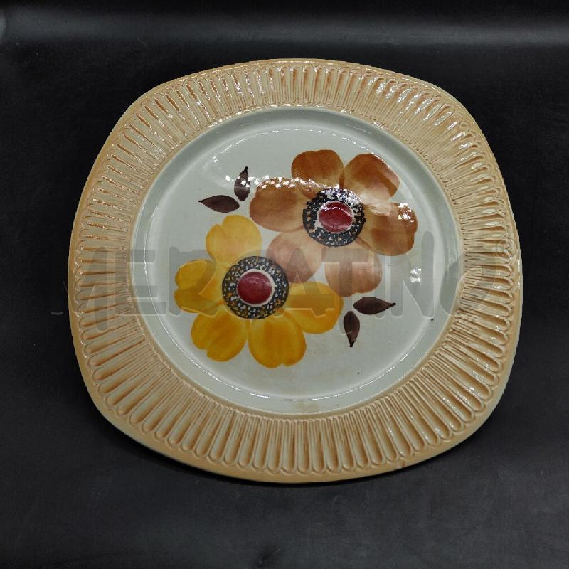 PIATTO PORTATA MONDOVÌ FIORI | Mercatino dell'Usato Alpignano 1