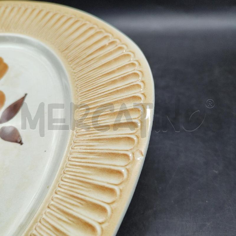 PIATTO PORTATA MONDOVÌ FIORI | Mercatino dell'Usato Alpignano 3