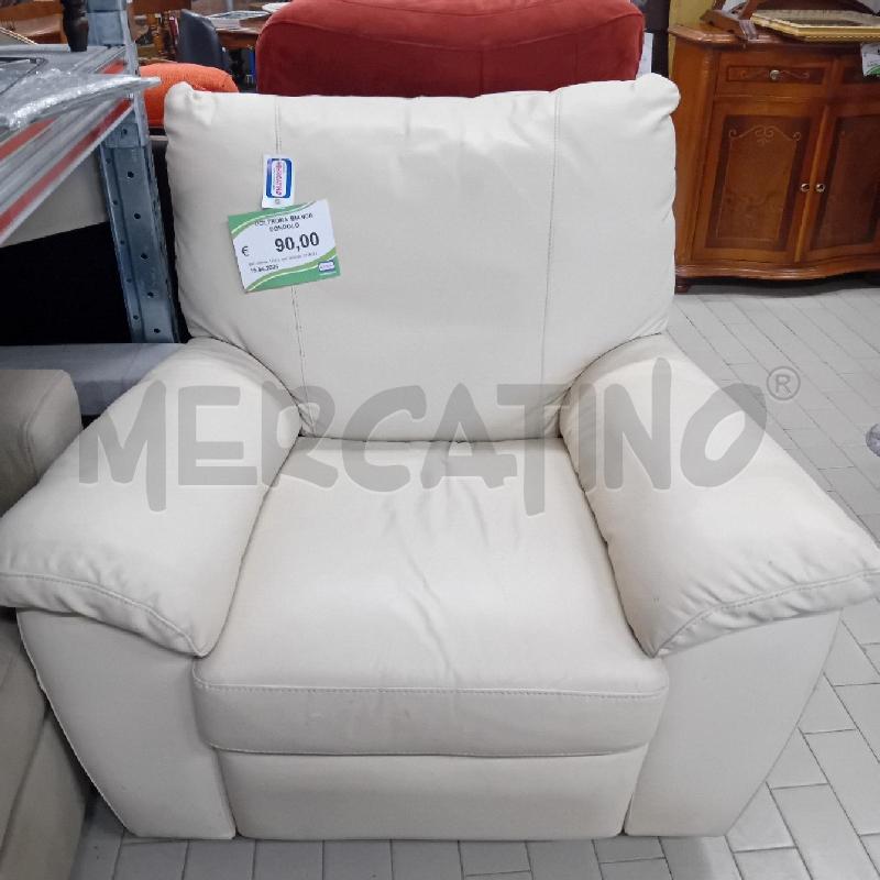 POLTRONA BIANCA DONDOLO  | Mercatino dell'Usato Alpignano 1
