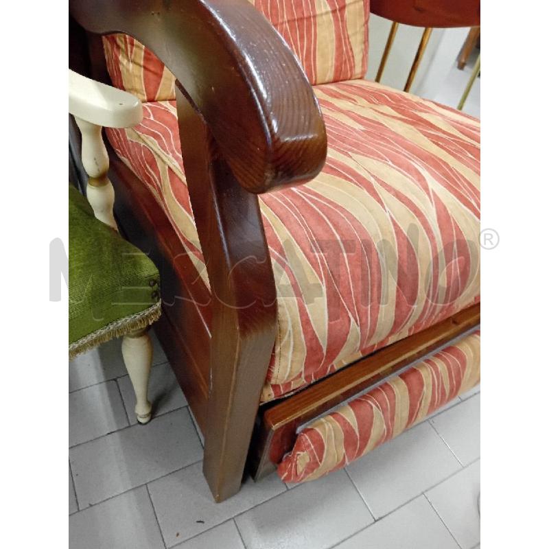 POLTRONA LEGNO  | Mercatino dell'Usato Alpignano 3