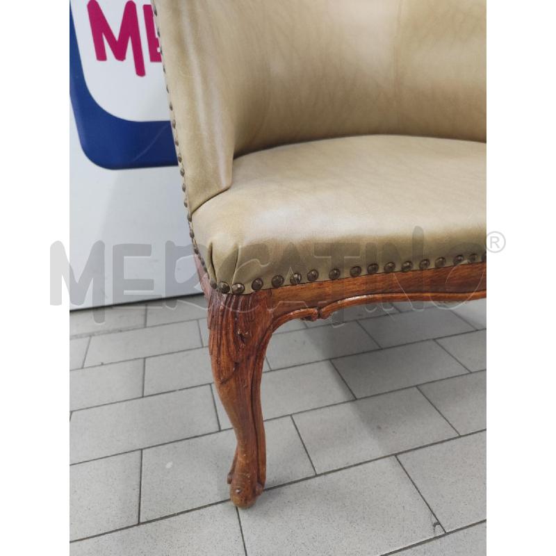 POLTRONCINA PELLE | Mercatino dell'Usato Alpignano 2