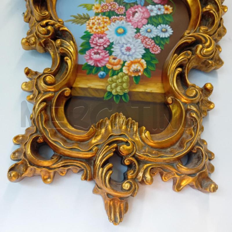 QUADRO BOUQUET BAROCCO DORATO | Mercatino dell'Usato Alpignano 2