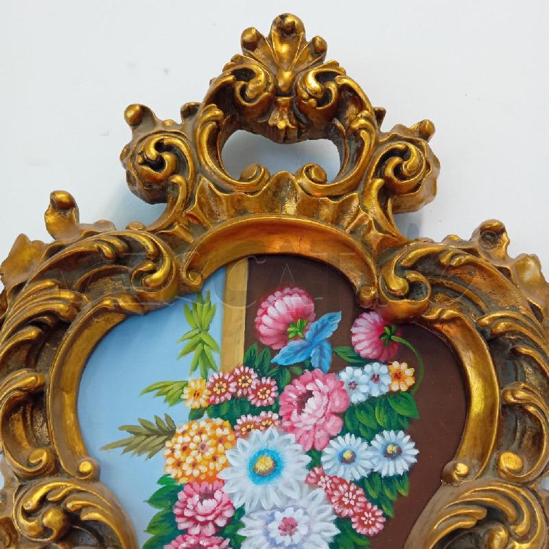 QUADRO BOUQUET BAROCCO DORATO | Mercatino dell'Usato Alpignano 3