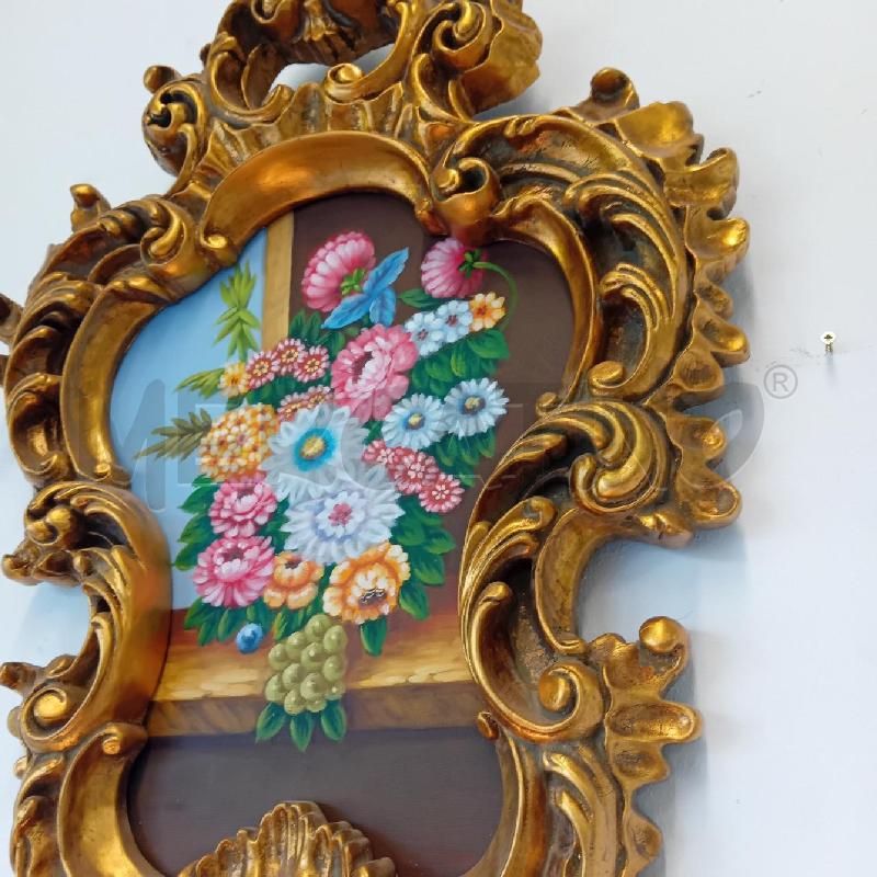 QUADRO BOUQUET BAROCCO DORATO | Mercatino dell'Usato Alpignano 5