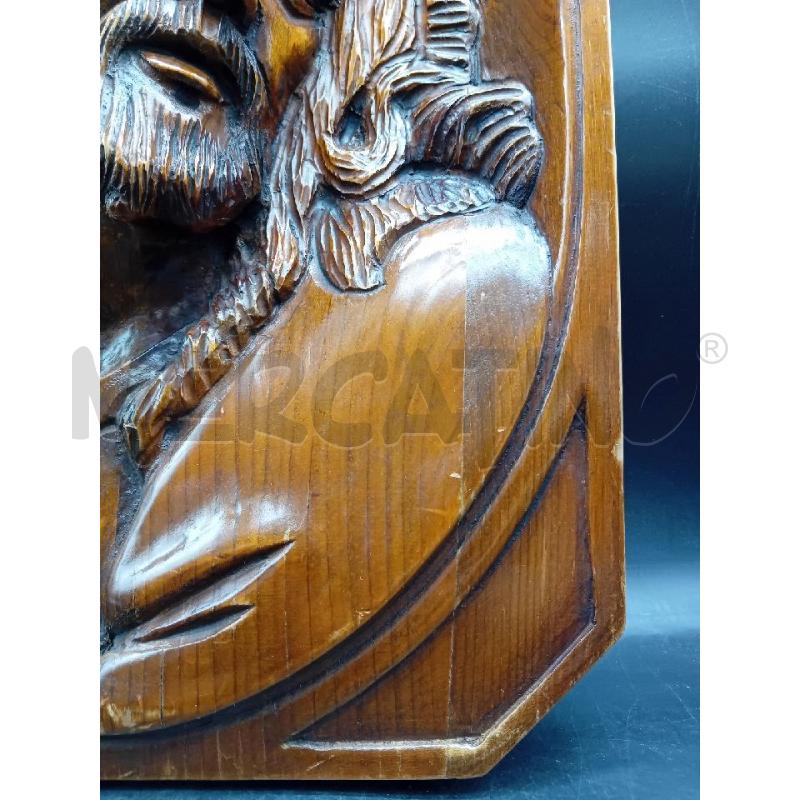 QUADRO CRISTO LEGNO  | Mercatino dell'Usato Alpignano 3