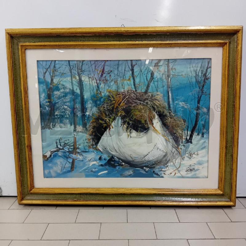 QUADRO D'AUTORE PIAZZO IL TELO DI FORAGGIO  | Mercatino dell'Usato Alpignano 1