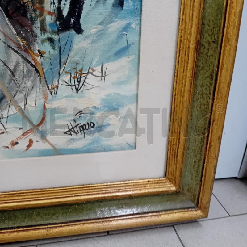 QUADRO D'AUTORE PIAZZO IL TELO DI FORAGGIO  | Mercatino dell'Usato Alpignano 3