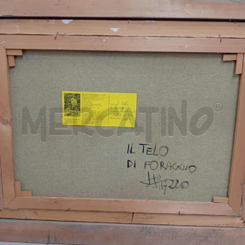 QUADRO D'AUTORE PIAZZO IL TELO DI FORAGGIO  | Mercatino dell'Usato Alpignano 5