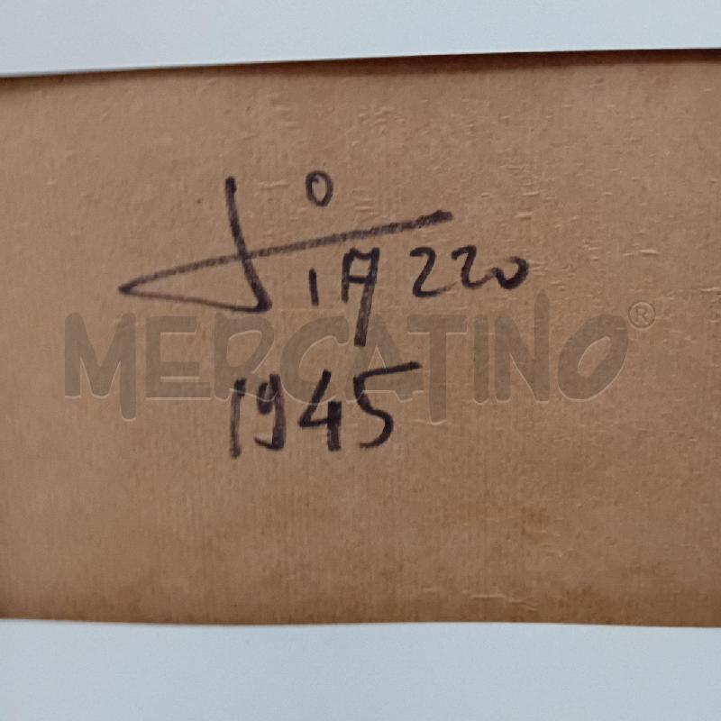 QUADRO PIAZZO VIOLE 1945 | Mercatino dell'Usato Alpignano 5