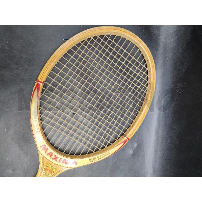 RACCHETTA TENNIS LEGNO MAXIMA | Mercatino dell'Usato Alpignano 2
