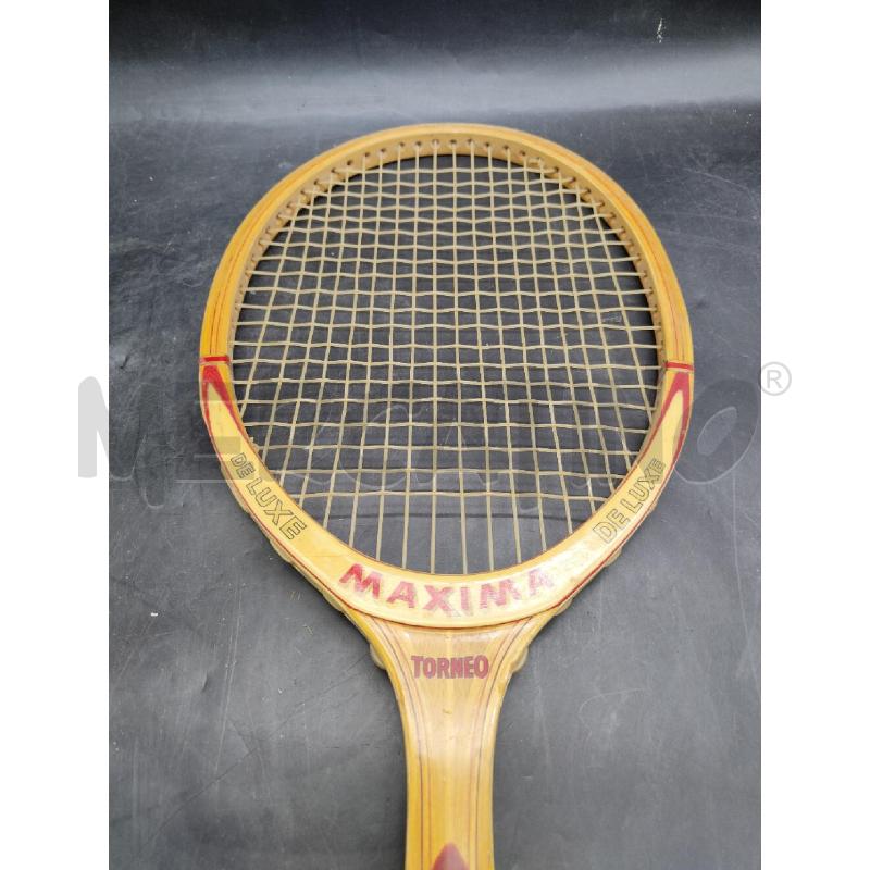 RACCHETTA TENNIS LEGNO MAXIMA | Mercatino dell'Usato Alpignano 4