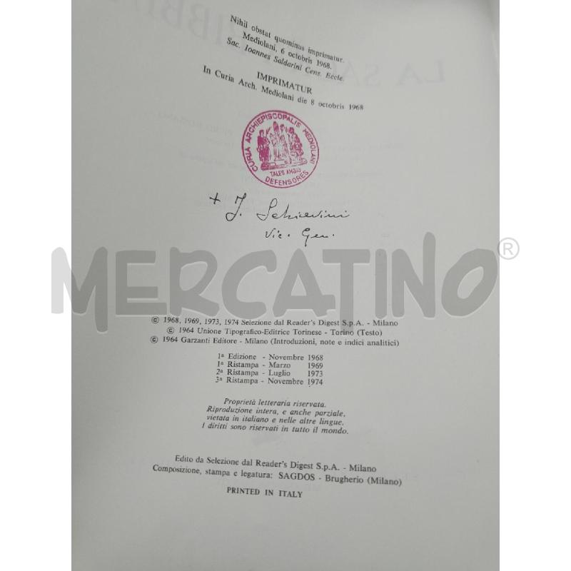 SACRA BIBBIA 3 VOLUMI  | Mercatino dell'Usato Alpignano 2