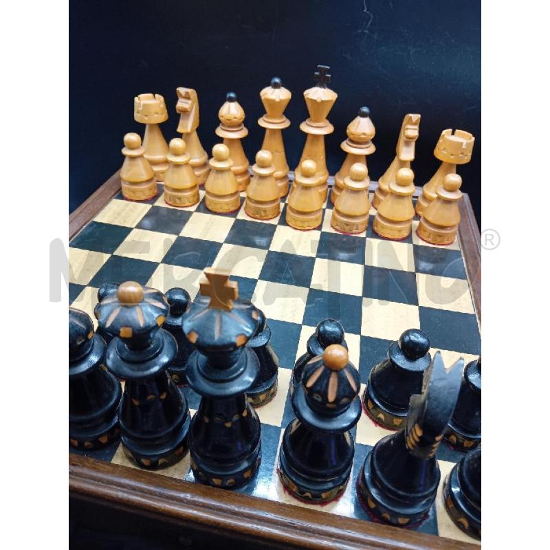 SCACCHIERA LEGNO | Mercatino dell'Usato Alpignano 4