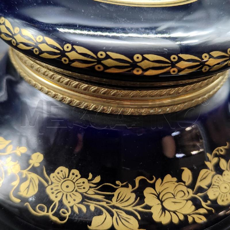 SCATOLA T LIMOGES BLU BUSTO DI DONNA  | Mercatino dell'Usato Alpignano 4