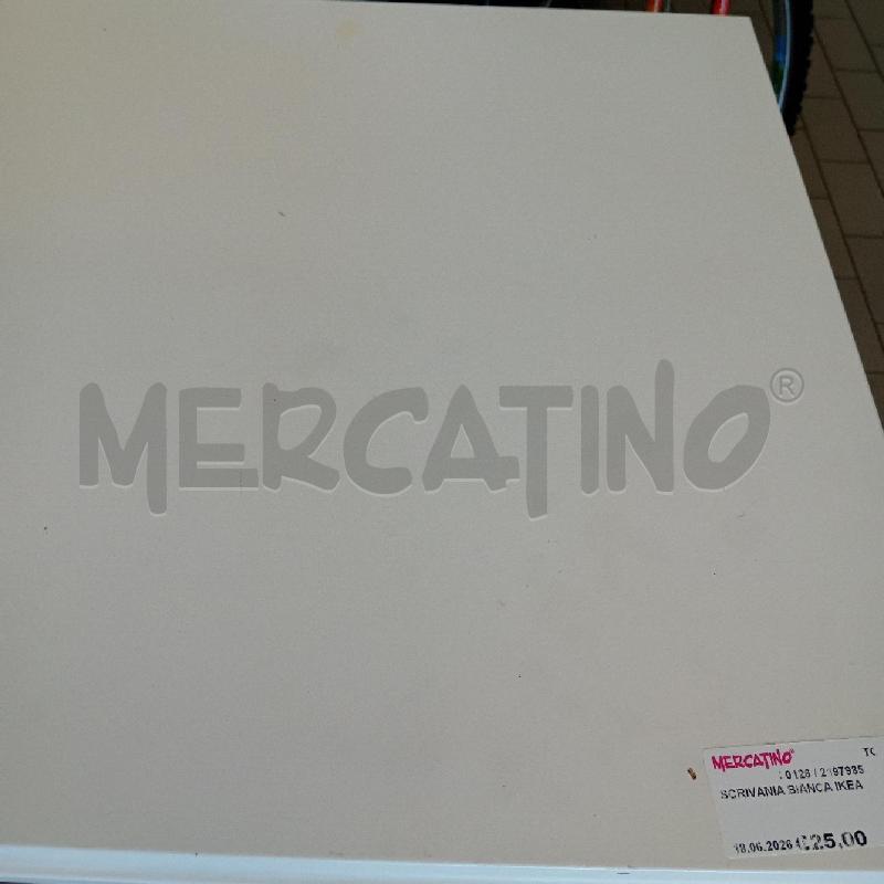 SCRIVANIA BIANCA IKEA | Mercatino dell'Usato Alpignano 4