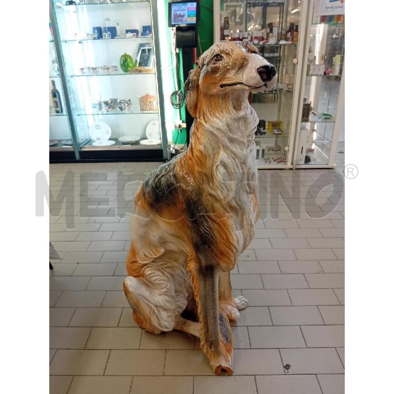 SCULTURA LEVRIERO TERRACOTTA | Mercatino dell'Usato Alpignano 1