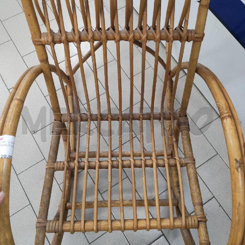 SEDIA A DONDOLO GIUNCO PICCOLA | Mercatino dell'Usato Alpignano 4
