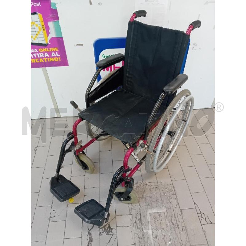 SEDIA A ROTELLE ROSSA | Mercatino dell'Usato Alpignano 1
