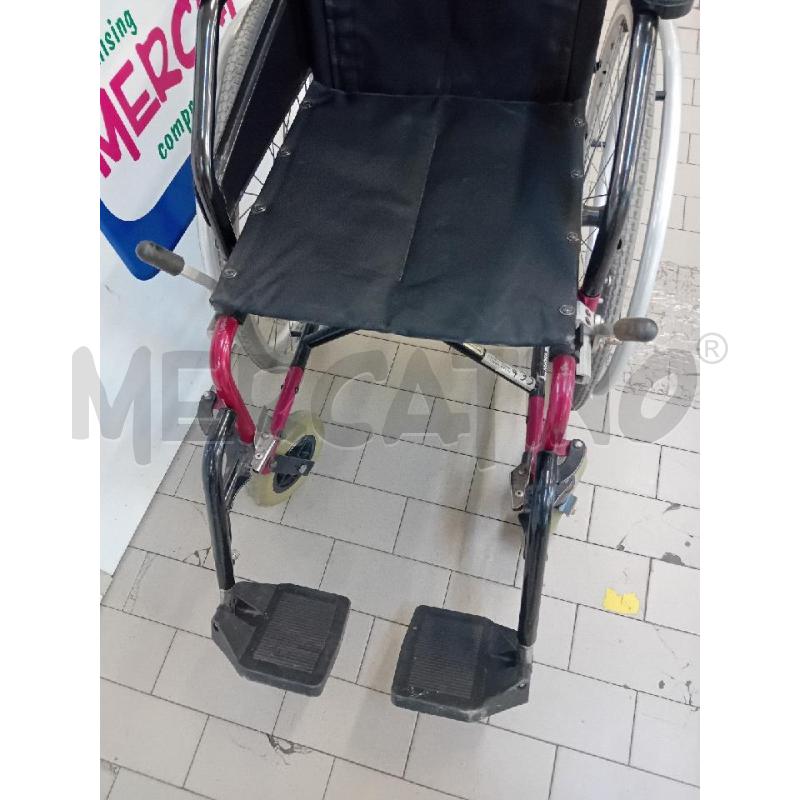 SEDIA A ROTELLE ROSSA | Mercatino dell'Usato Alpignano 3