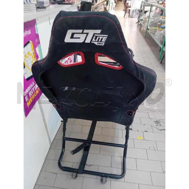 SEDILE DA CORSA GT LITE PRO NERO | Mercatino dell'Usato Alpignano 3