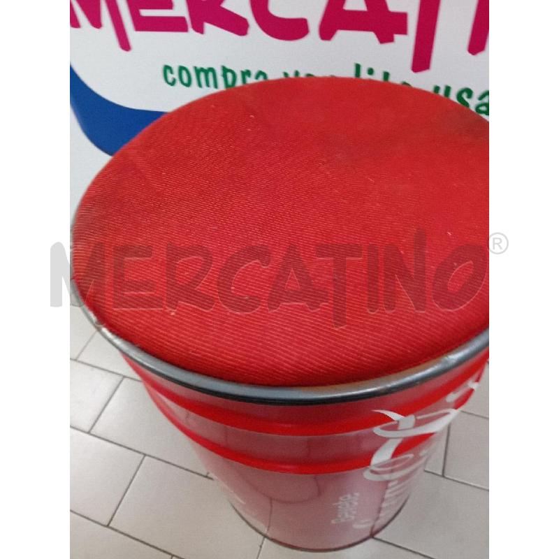 SGABELLO COCACOLA  VINTAGE | Mercatino dell'Usato Alpignano 4